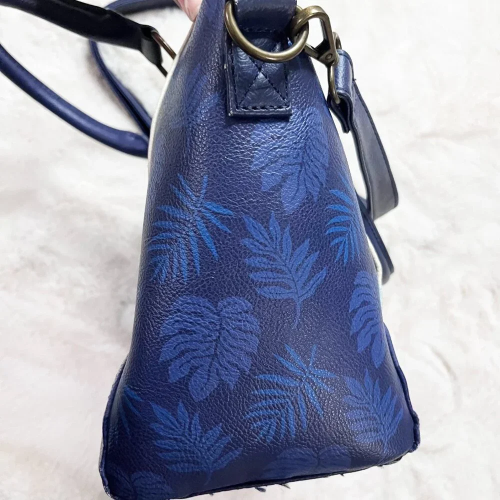 Loungefly Disney Lilo‎ And Stitch Dark Blue Satchel Bag